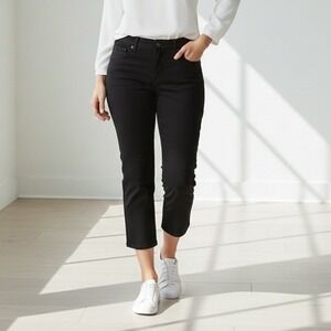 Abercrombie & Fitch Harper Low Rise Ankle Skinny Jeans Black Wash - Size‎ 28